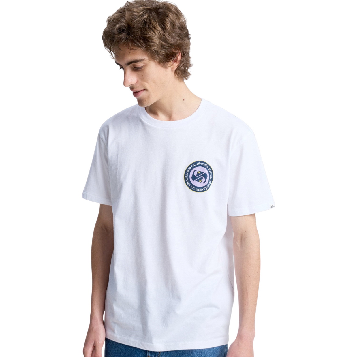 2026 Quiksilver Mens EV Duality T-Shirt EQYZT08290 - White